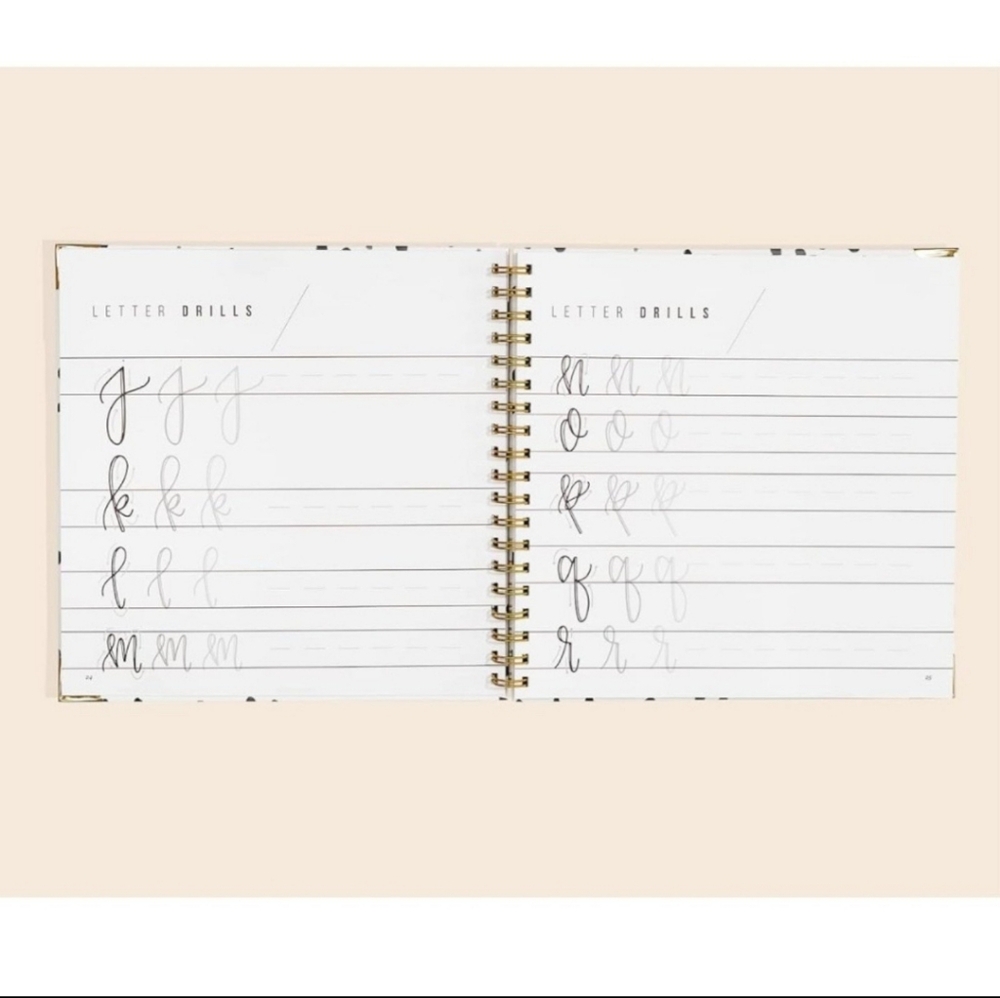 Hand Lettering Beginners Workbook and Calligraphy & Hand Lettering Notepad NEW - Picture 5 of 11
